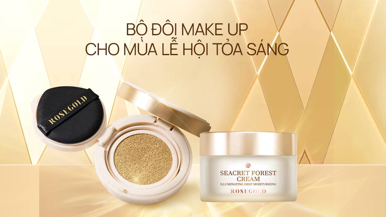 Bộ đôi make up cho mùa lễ hội tỏa sáng